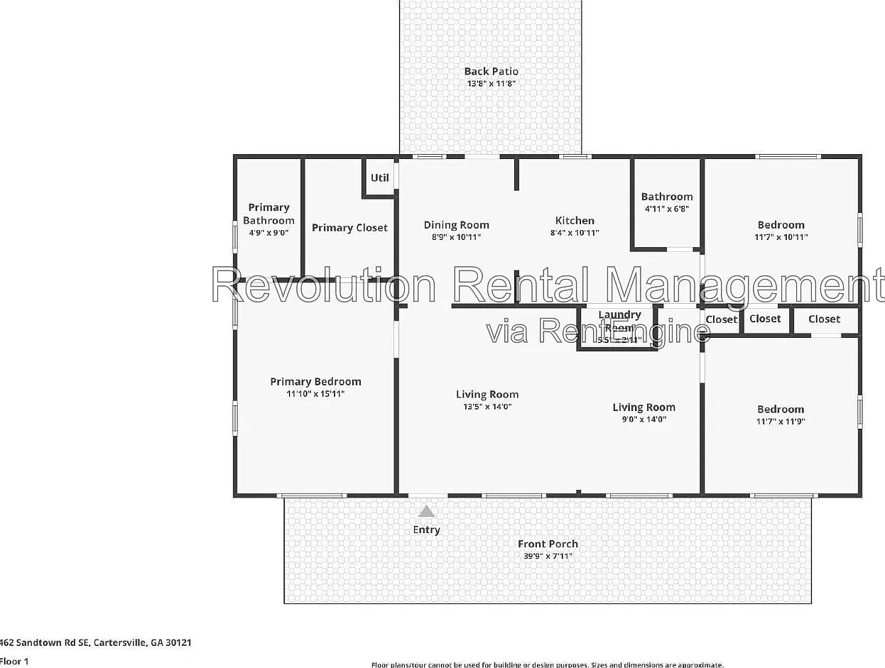 3 bed, 2.0 bath, 1300 sqft, $1,700 — Photo 2