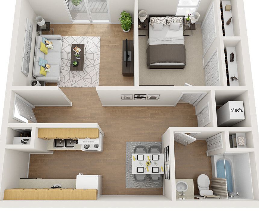 2nd image of 3745 Camelot Dr #62