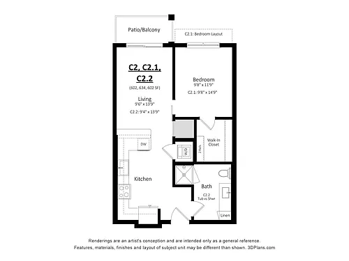 Floor plan C22