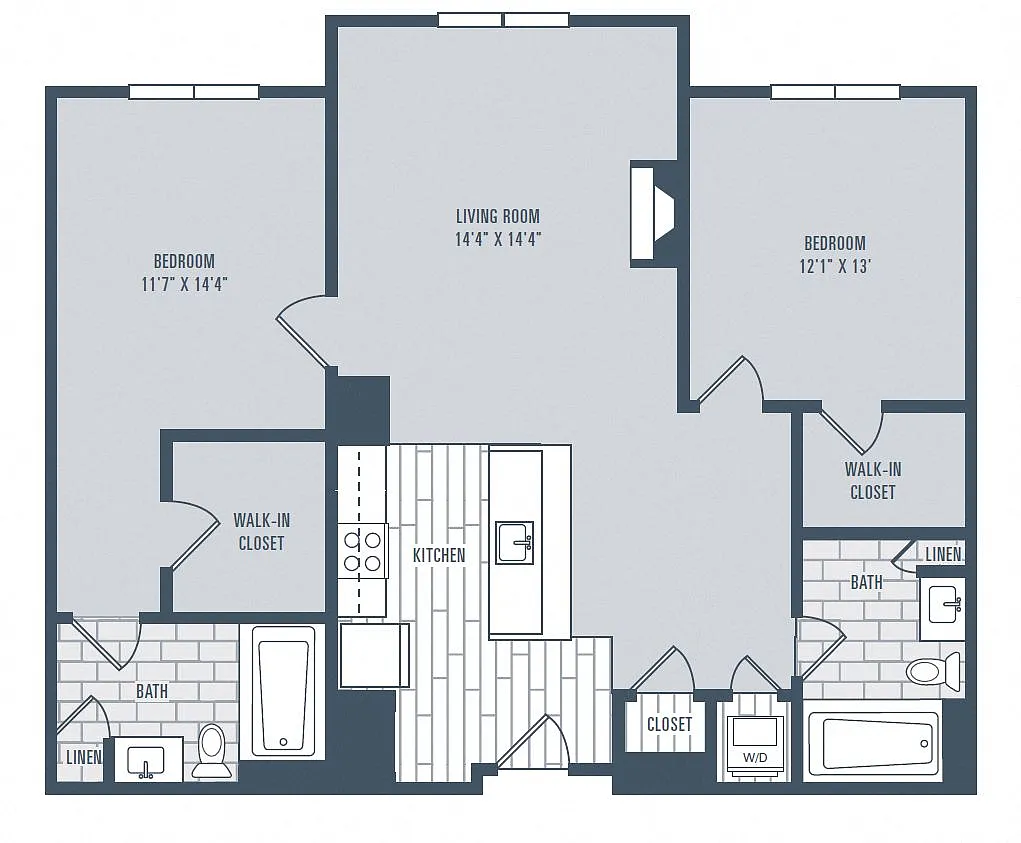 Floor plan B2A
