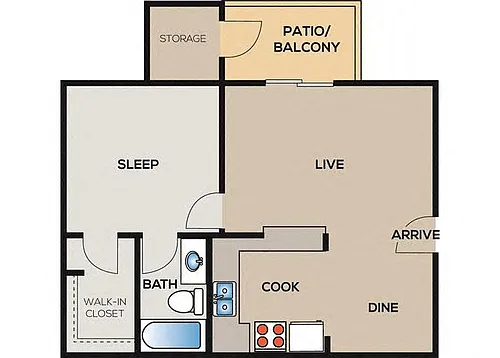 Floor plan A1