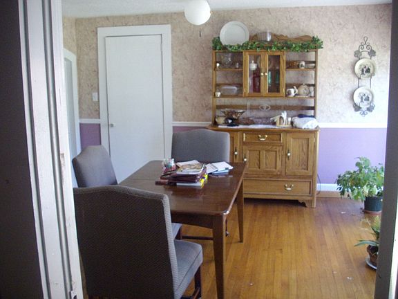 Partial view of dining room