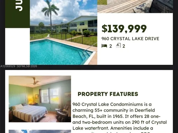960 Crystal Lake Dr APT 114, Pompano Beach, FL 33064
