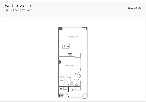 Floor plan East Tower 5