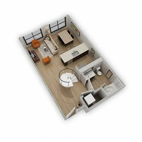 Floor plan Central