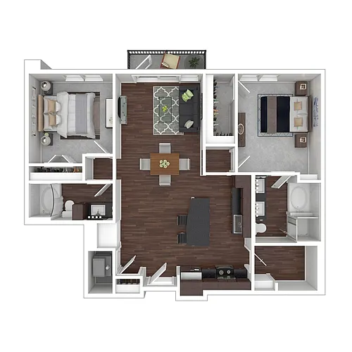 Floor plan B7