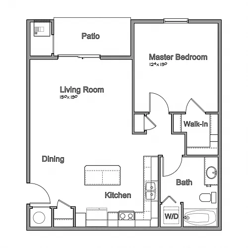 Floor plan Comanche