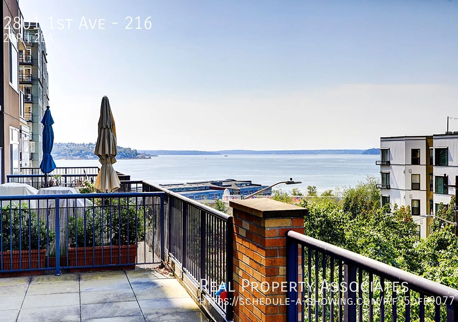 2 Bedroom Condo in Belltown w/ Huge Patio Overlooking Elliott Bay — Photo 1