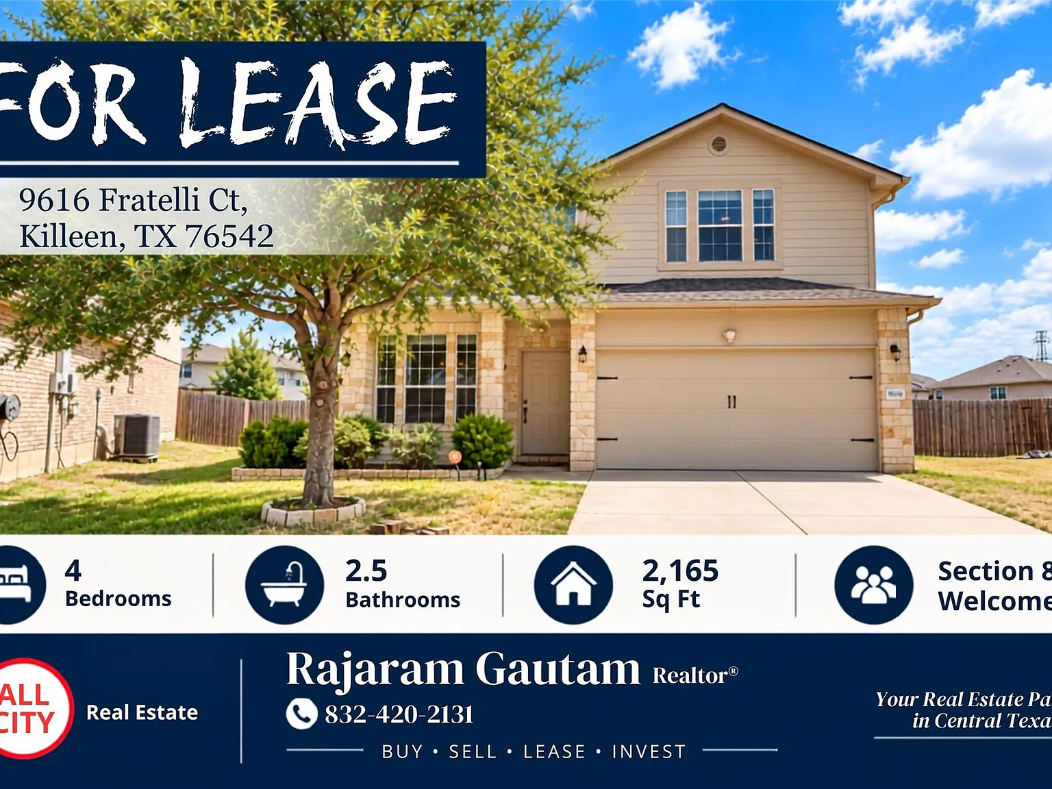 4 bed, 2.5 bath, 2165 sqft, $1,900 — Photo 1