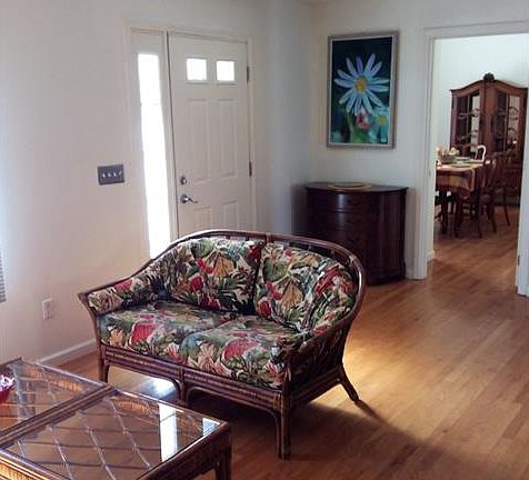 Entry and living area.