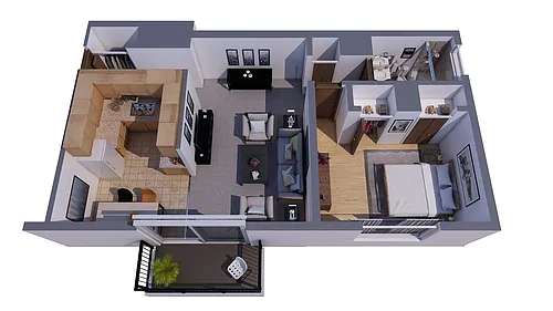 Floor plan Madison Layout