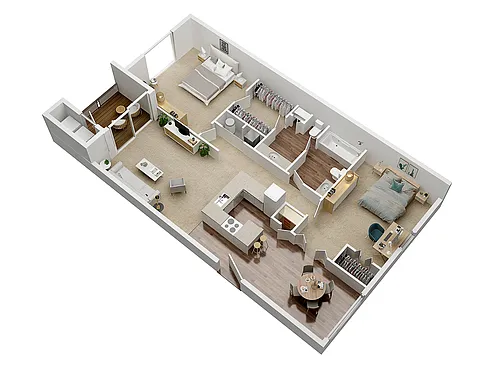 Floor plan Ivanhoe