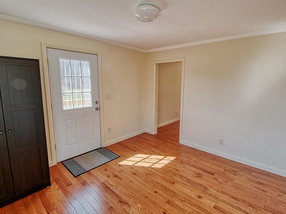 Entry and door to the living room.