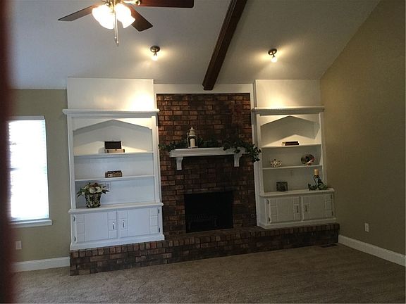 Gorgeous built-ins with storage.