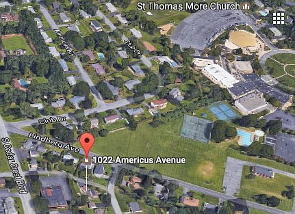 Aerial with Soccer Field