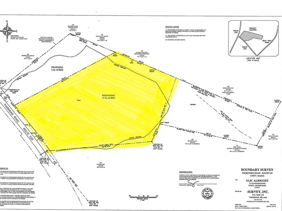 2nd image of Lot 45 Route 220 Thorndike Road