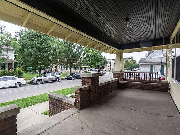 Great front porch with swing.