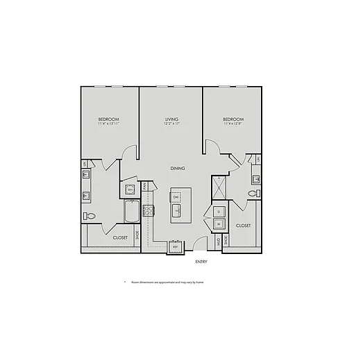 Floor plan B1A