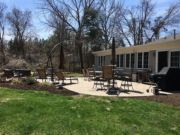 New large back patio