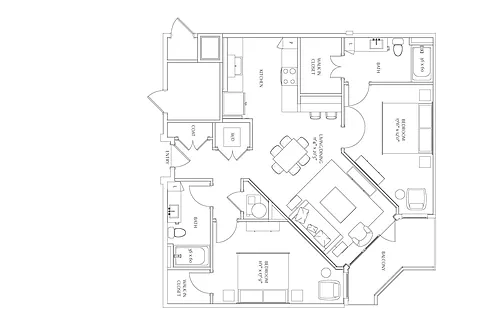 Floor plan B4