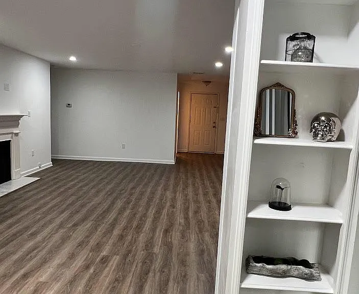 Built in book case