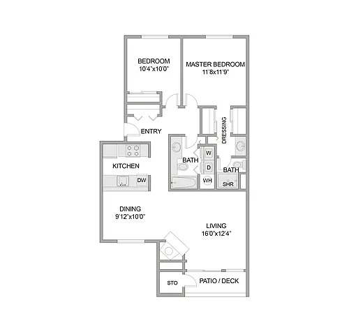 Floor plan B2