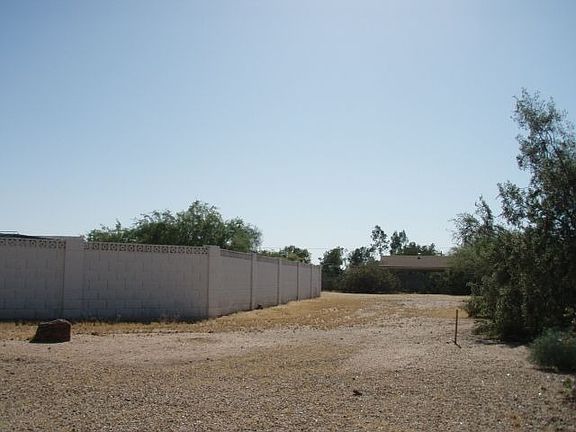 North side of property, Tennis Court space