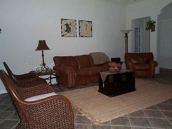 View of living room from Kitchen.  VERY OPEN floor pan