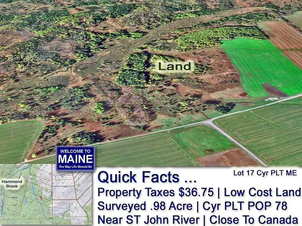 Lot 117 Off Albert Cyr Road, Cyr Plt, ME 04785
