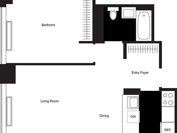 2nd image of 500 W 56th St APT 707