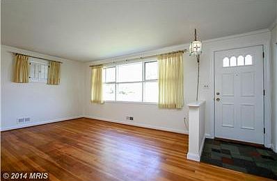 Large picture windows let in the sun