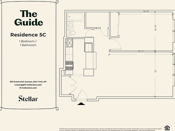 2nd image of 310 Greenwich St #3105C