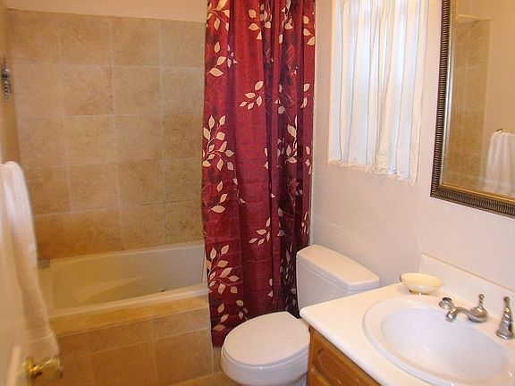 One of 2 baths upstairs flat