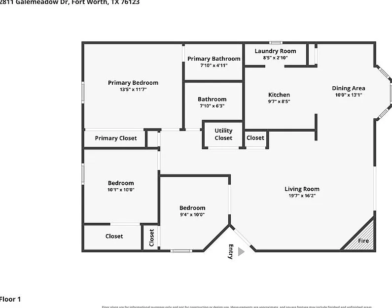 3 bed, 2.0 bath, 1188 sqft, $1,865 — Photo 2