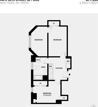 2nd image of 145 E 35th St APT 2ME