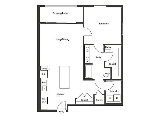 Floor plan A02