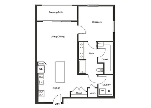 Floor plan A02