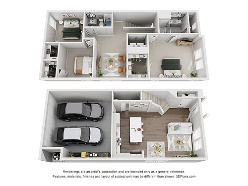 Floor plan B3A