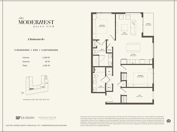Modernest Gulch View 2 Bedroom B
