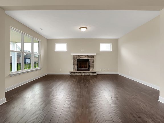 Main living space w optional fireplace locations