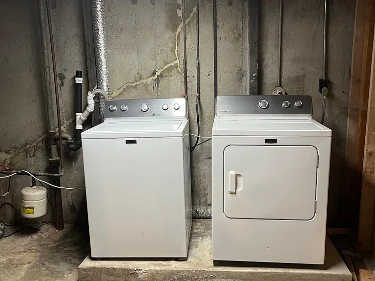 Furnished washer and dryer!