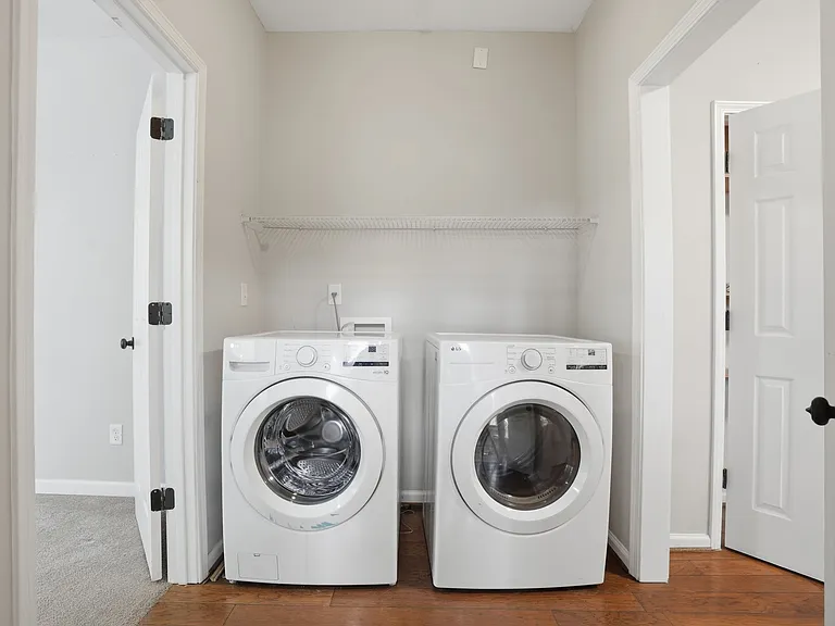 Washer and dryers included
