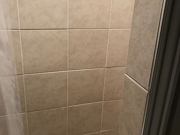 remodeled master bath shower
