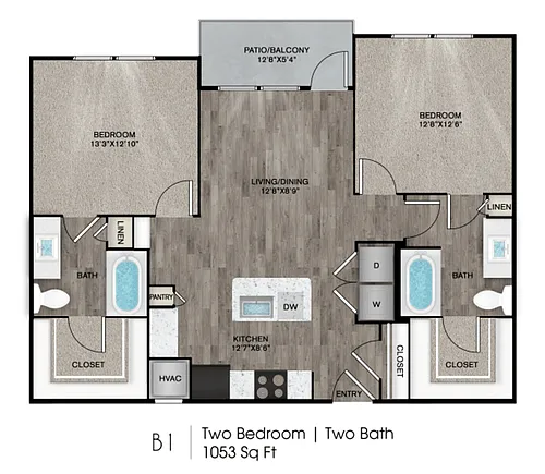 Floor plan B1