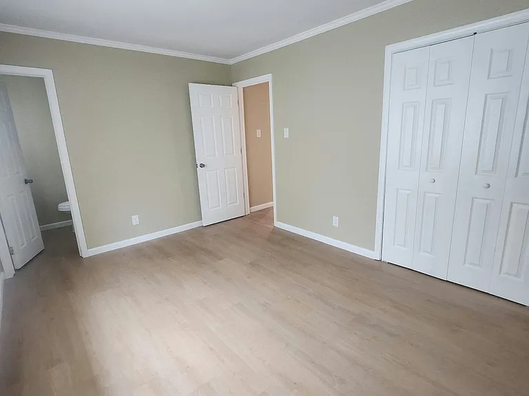 Master bedroom #1 with half bath