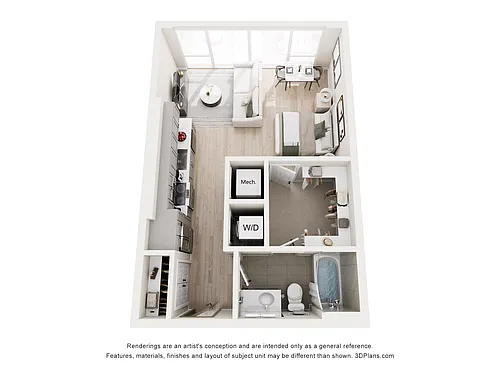 Floor plan Memory Grove