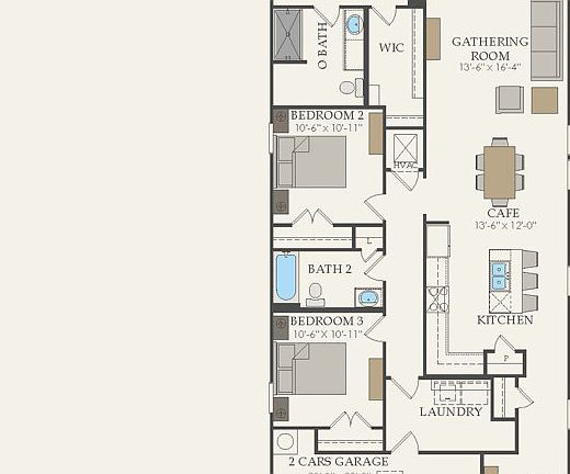 First Floor 3 br 2 ba