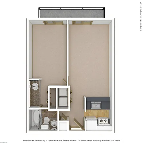 Floor plan 1x1s-p3