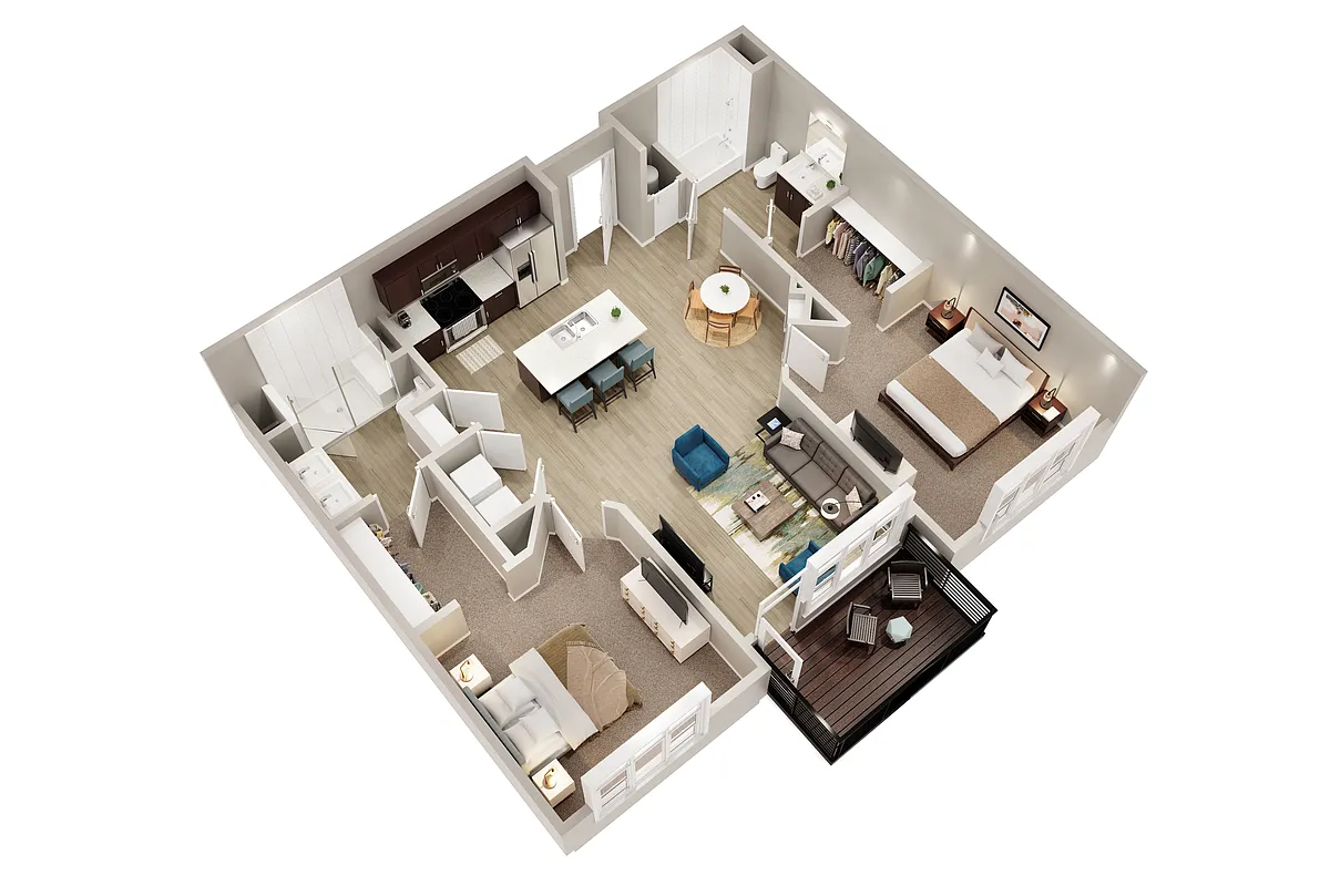Floor plan B7