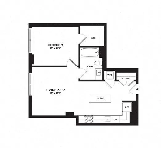 Floor plan 1M